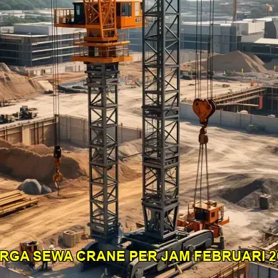 harga sewa crane per jam februari 2025